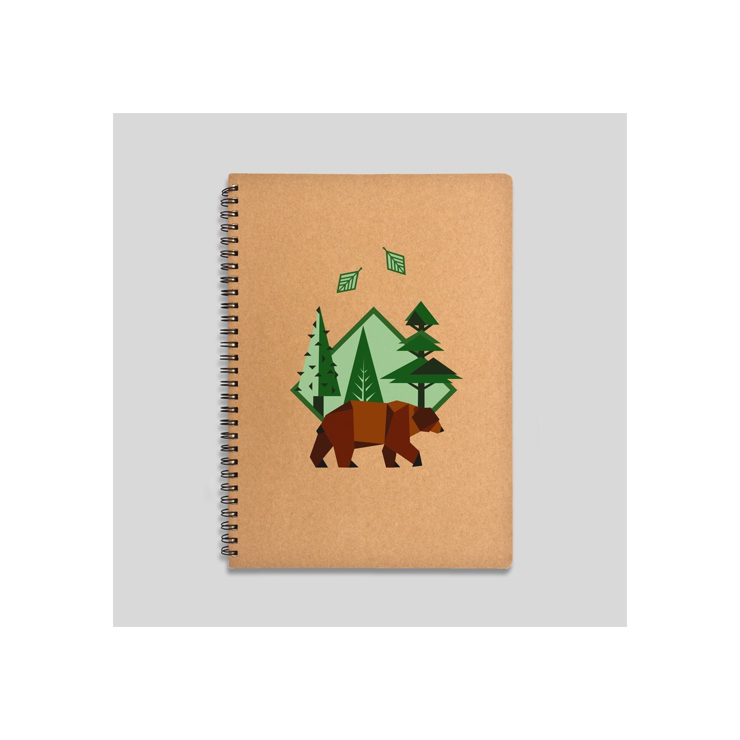 Brown bear notebook